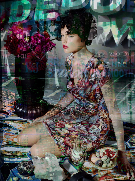 Valérie Belin, Étude pour China Girl #52 (color), 2018