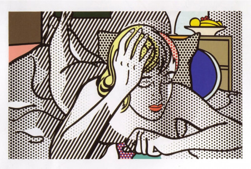Roy Lichtenstein, Thinking Nude, 1974