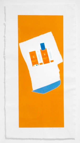 Robert Motherwell, Harvest with Blue Bottom (Summer Light Series), 1973