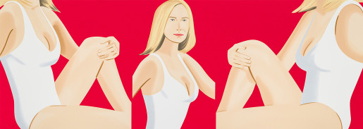 Alex Katz, Coca Cola Girl 9, 2019