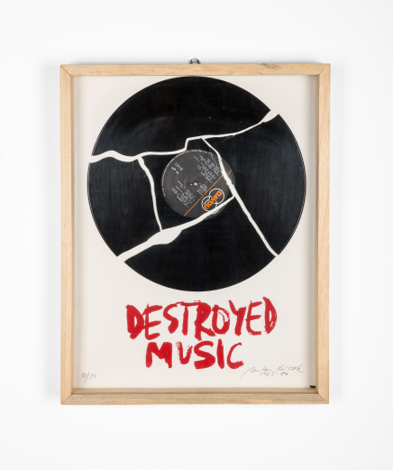 Destroyed Music by Milan Knížák