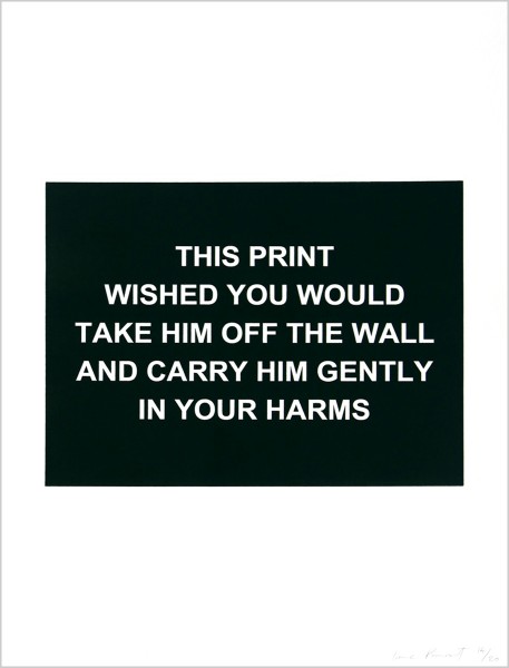 Laure Prouvost, This print wished you..., 2015