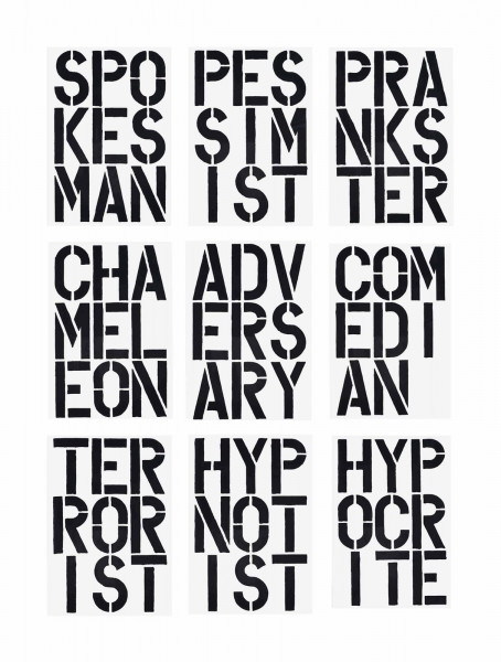 Christopher Wool, Black Book, 1989