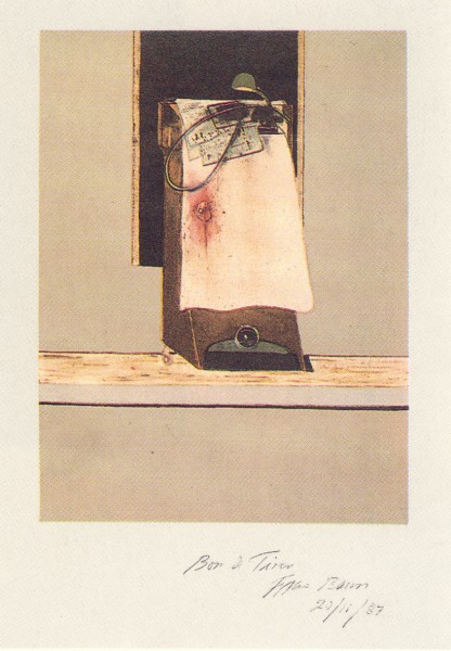 Francis Bacon, Taken from a photograph..., 1987