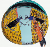 Plains Indian Shield (FS II.382), from the Portfolio “Cowboys and Indians”