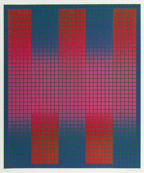 Julian Stanczak, Trespass, 1979