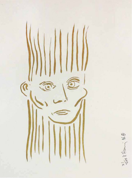 Portrait of Joseph Beuys (Deluxe Edition) by Keith Haring