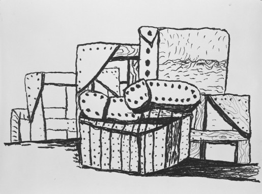 Philip Guston, Studio Forms, 1980