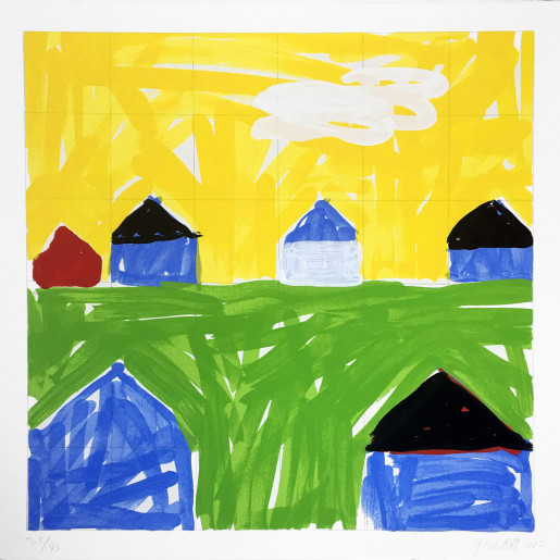 Jennifer Losch Bartlett, House II #6, 2014-2015