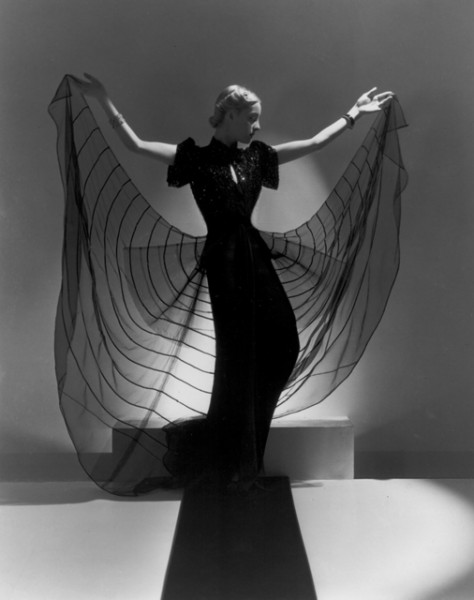Horst P. Horst, Spider Dress: Helen Bennett, Fashion Advertising for Bergdorf Goodman, 1939