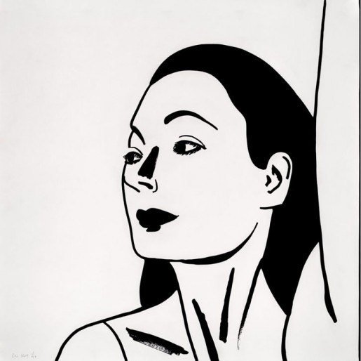 Alex Katz, Laura 2, 2018