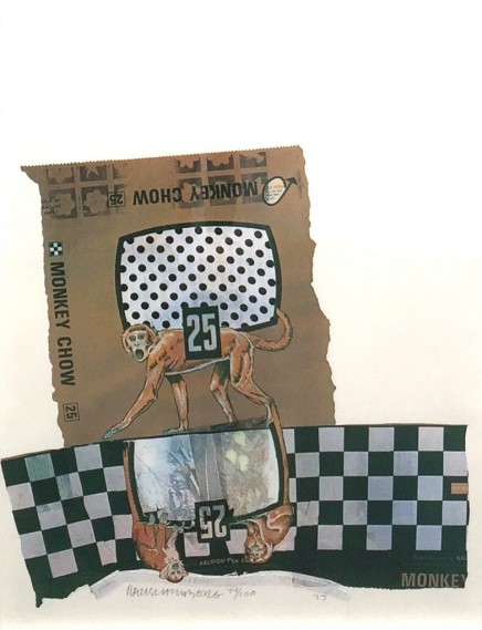 Monkey Chow, from Chow Bags by Robert Rauschenberg
