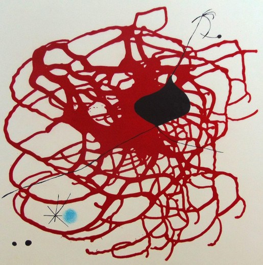 Joan Miró, World Heart Month (Beat), 1967