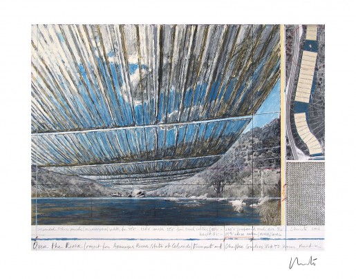 Christo, Over The Arkansas River, Project U, 1992/2017