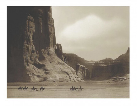 Canyon de Chelly by Edward Curtis