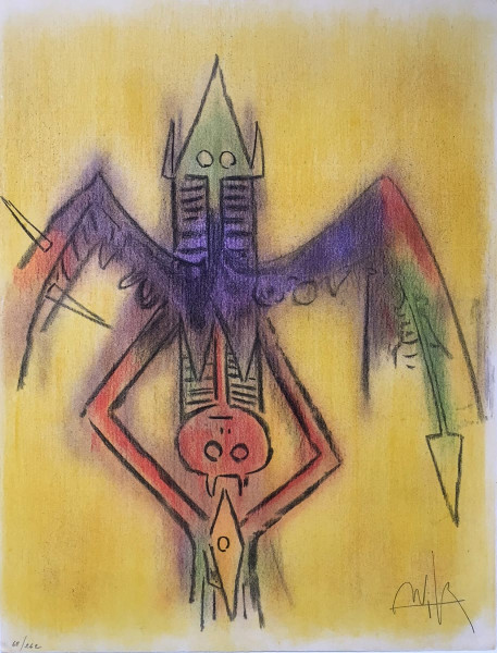 Wifredo Lam, Innocence, from Pleni Luna, 1974