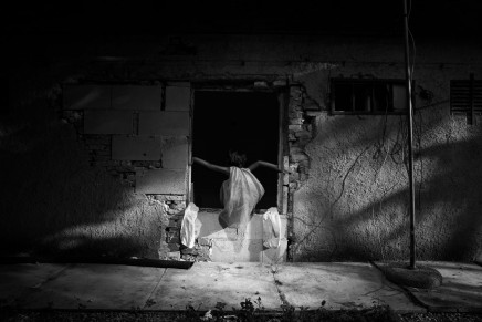 Angelina, Sevlas family, Rome, Italy by Paolo Pellegrin