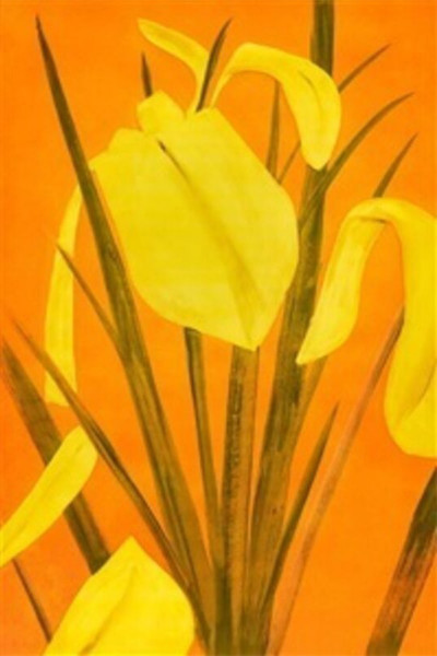 Alex Katz, Yellow Flags 4, 2020