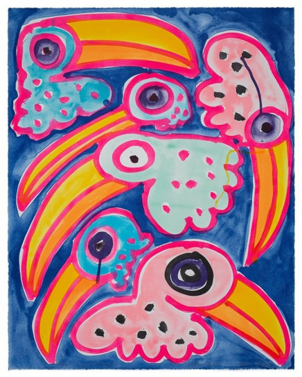 Toco Toucan Tocano by Katherine Bernhardt