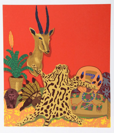 Ocelot by Hunt Slonem