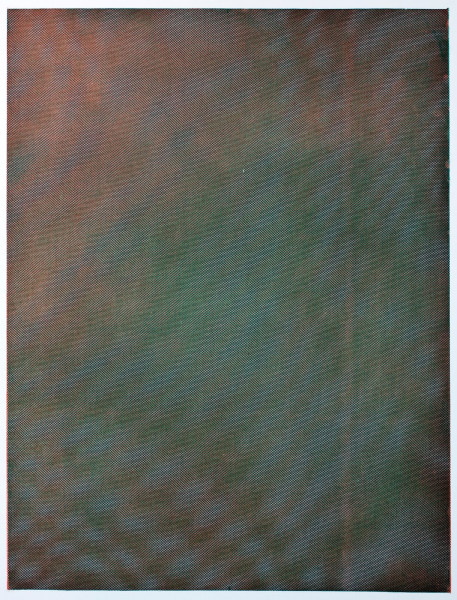 Tauba Auerbach, “Mesh Moire” Series, 2012