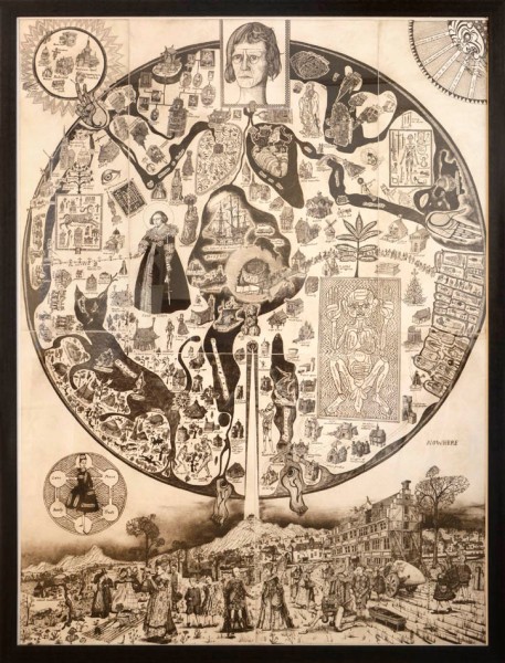 Grayson Perry, Map of Nowhere, 2008