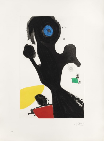 Joan Miró, Le gardien de phare, 1981/1990