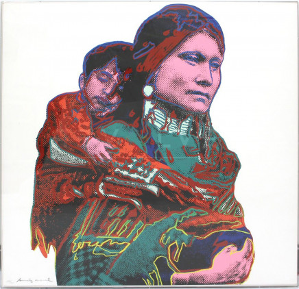Mother and Child (FS II.383), from the Portfolio “Cowboys and Indians” by Andy Warhol