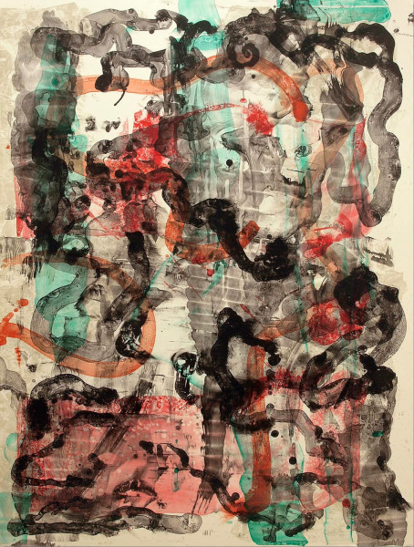 Ed Moses, Untitled Abstraction, 1992-2009