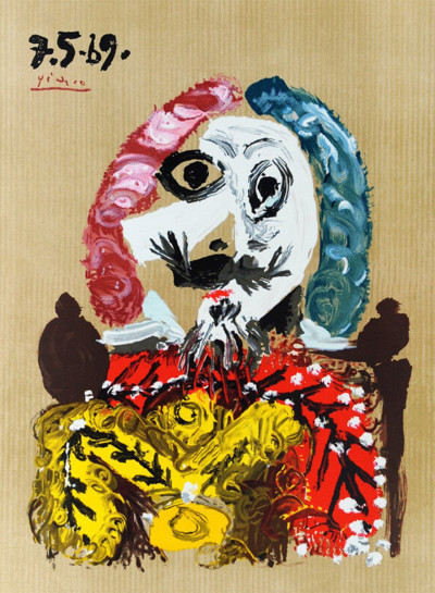 Portrait Imaginaire 7.5.69 by Pablo Picasso