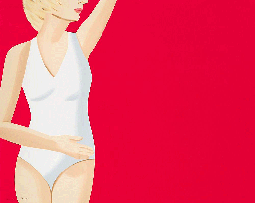 Alex Katz, Coca Cola Girl 4, 2019