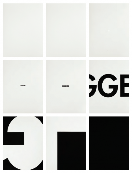 Leggere by Giovanni Anselmo