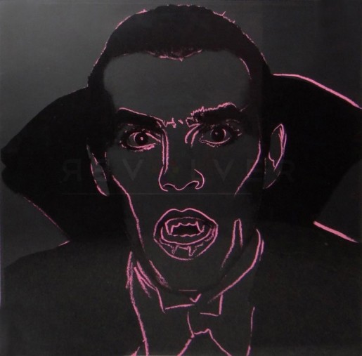 Andy Warhol, Dracula (FS II.264), from the Portfolio “Myths”, 1981