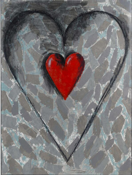 Jim Dine, Gray Fort, 2013