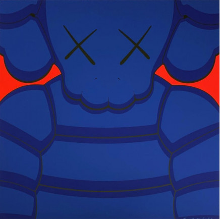 What Party (Blue) by KAWS