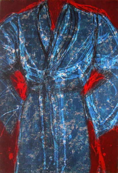 Jim Dine, Blue Vienna, 2013