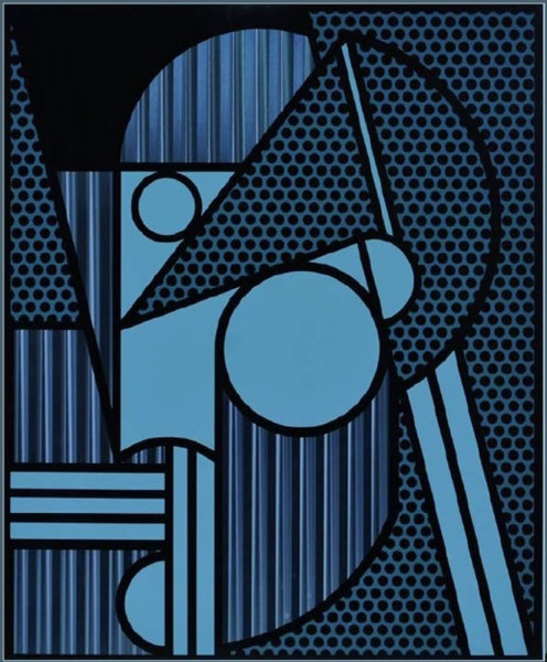 Roy Lichtenstein, Modern Head #4, from: Modern Head Series, 1970