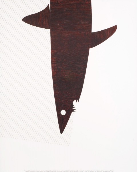 Matthew Brannon, Untitled (Red), 2007