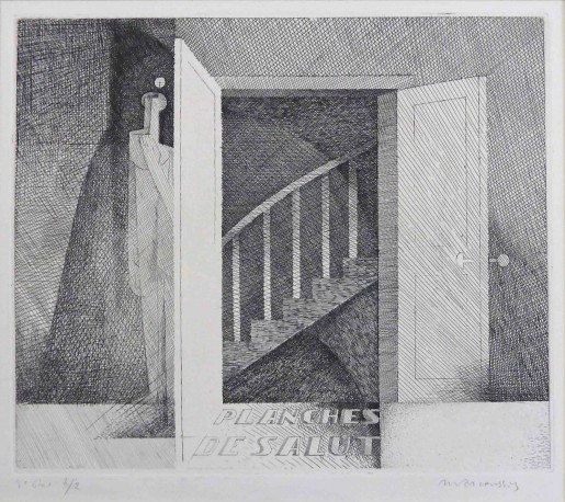 Louis Marcoussis, Frontispiece for Planches de Salut, 1931