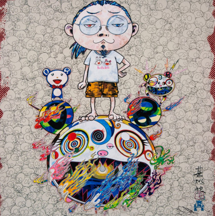 Obliterate the Self and Even a Fire is Cool by Takashi Murakami
