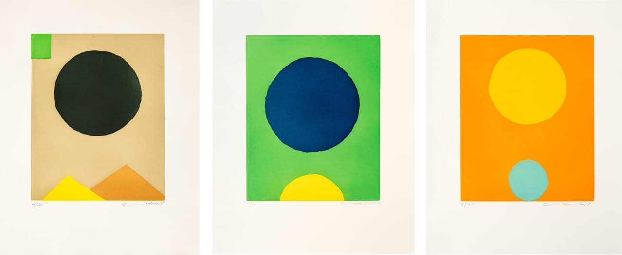 Etel Adnan, Le Poids Du Monde available to buy on fineartmultiple