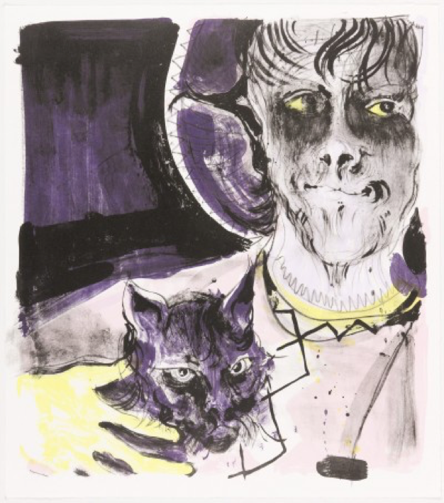 Gert and Uwe Tobias, Untitled, 2013, 4 stone lithograph